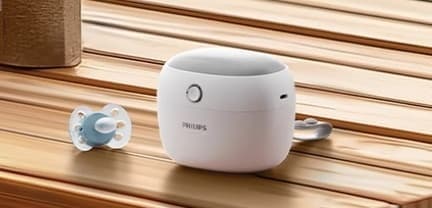 Philips bærbar ministerilisator med UV-sterilisering til udendørs opbevaring
