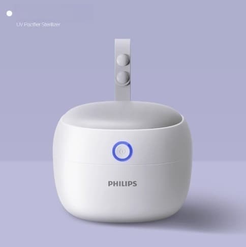 Philips bærbar ministerilisator med UV-sterilisering til udendørs opbevaring