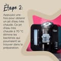 Pikkukuva 5 / 6: TOMMEE TIPPEE Perfect Prep - pullonvalmistus - uusi HotShot-toiminto - musta