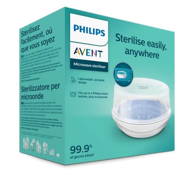 PHILIPS AVENT Mikroaaltouunin sterilointilaite SCF281/02