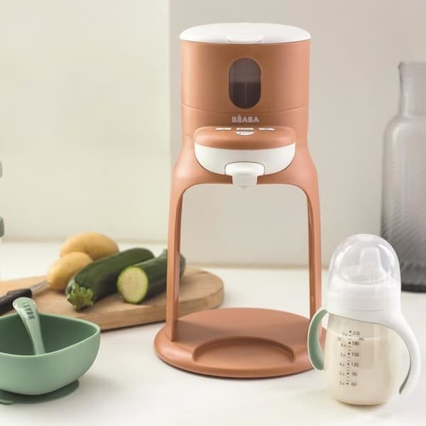 BÉABA - Bib'Expresso - Tuttipullon/Tuutipurkin lämmitin - Tarkka lämpötila - Pikalämmitin - Bain Marie - Terrakotta