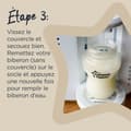 Pikkukuva 6 / 6: TOMMEE TIPPEE Perfect Prep - pullonvalmistus - uusi HotShot-toiminto - valkoinen