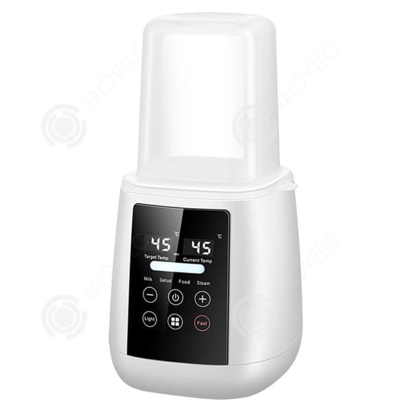 INN Flaska värmare 14x12.8x26cm multifunktionell 6 i 1 design korg med intelligent pekskärm LED-display diameter 9,8 cm