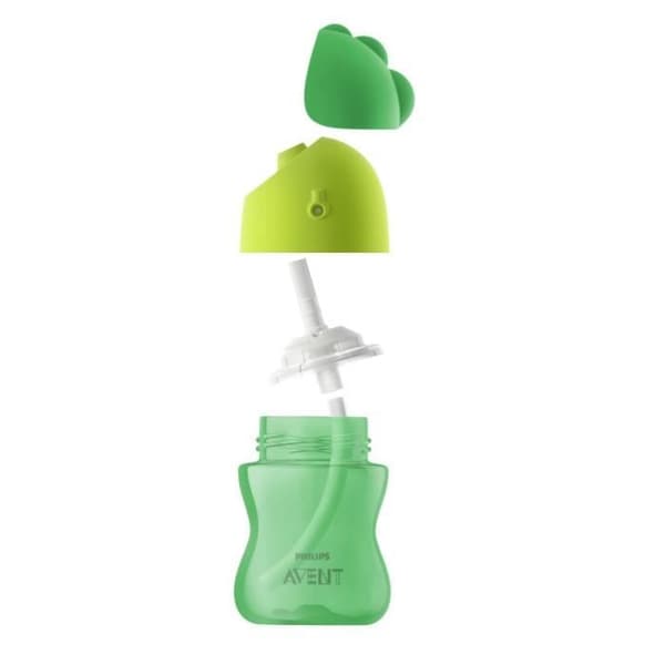 Avent Straw Cup +12 månader 300ml Grön