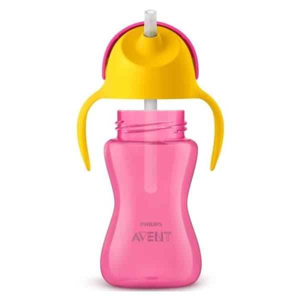 Avent Straw Cup +12 månader Rosa 300ml