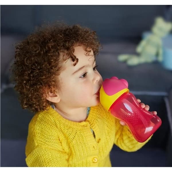 Avent Straw Cup +12 månader Rosa 300ml