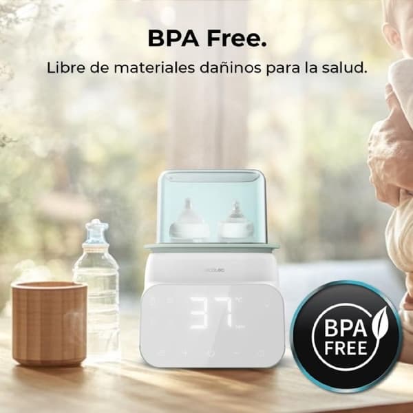 Cecotec Värmare för nappflaskor dubbel Nana BabyCare Dubbel Flaskvärmare