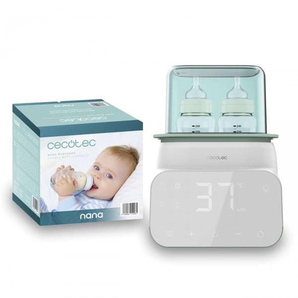 Cecotec Värmare för nappflaskor dubbel Nana BabyCare Dubbel Flaskvärmare