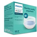 Miniatyrbild 5 av 5: Mikrovågsugnsterilisator - PHILIPS AVENT - Snabb ånga - Blå/Vit - Steriliserar på 2 min - Kompakt design