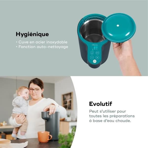 Babymoov Milky Now -pullonlämmitin, pullonvalmistuslaite