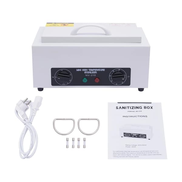 Varmluftssterilisator, Justerbar Temperaturinterval, 2L Kapacitet,Sterilisator