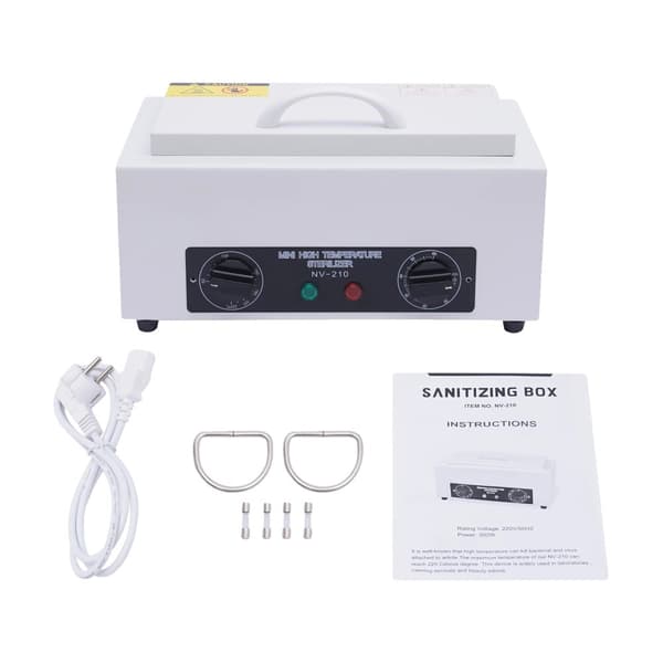 Varmluftssterilisator, Justerbar Temperaturinterval, 2L Kapacitet,Sterilisator