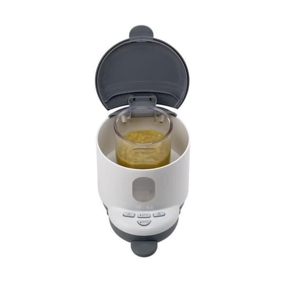 BÉABA - Bib'Expresso - Sutteflaske/babyglasvarmer - Præcis temperatur - Instant - Bain Marie - Hvid