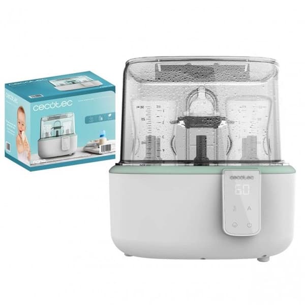 Digital sterilizer - Nana BabyCare - 6 bottles - BPA-free - 8 minutes