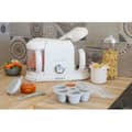 Miniatyrbild 3 av 5: BEABA, Babycook Duo, 4-i-1 barnmatsberedare, XXL kapacitet, vit