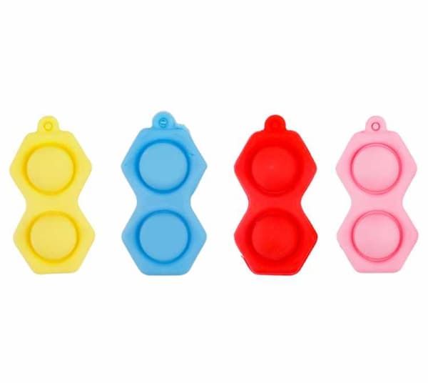 Fidget Toys - Legetøjspakke til voksne og børn - 38 stykker farvede bobler