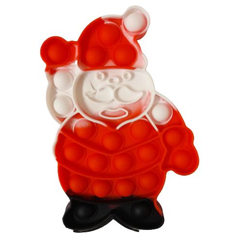 Pop It Fidget Toy - Multifärgad Jultomte