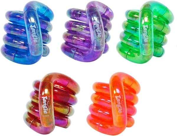 Tangle Gems lila Vihreä