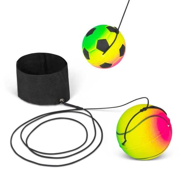 Reflexboll - Armband med boll för att träna reflexer