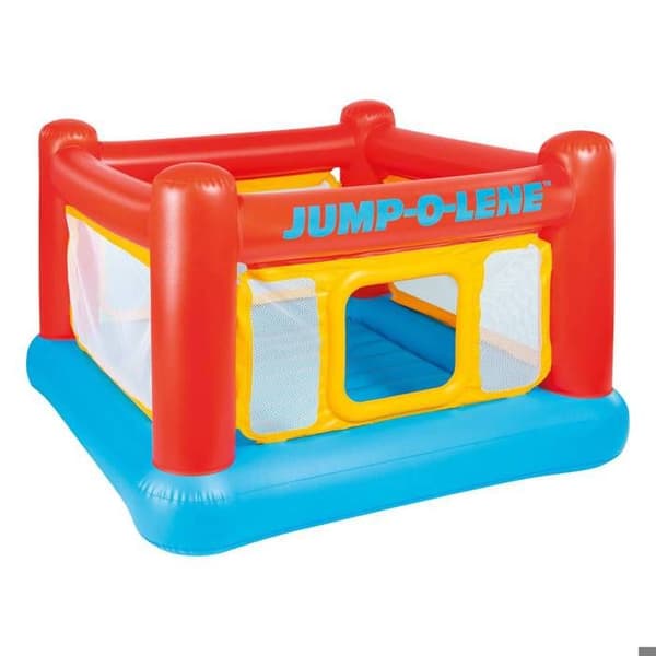 Uppblåsbar hytt för barn - INTEX - Modell 48260 - 174x174 - Plast - Blandat - Från 3 år