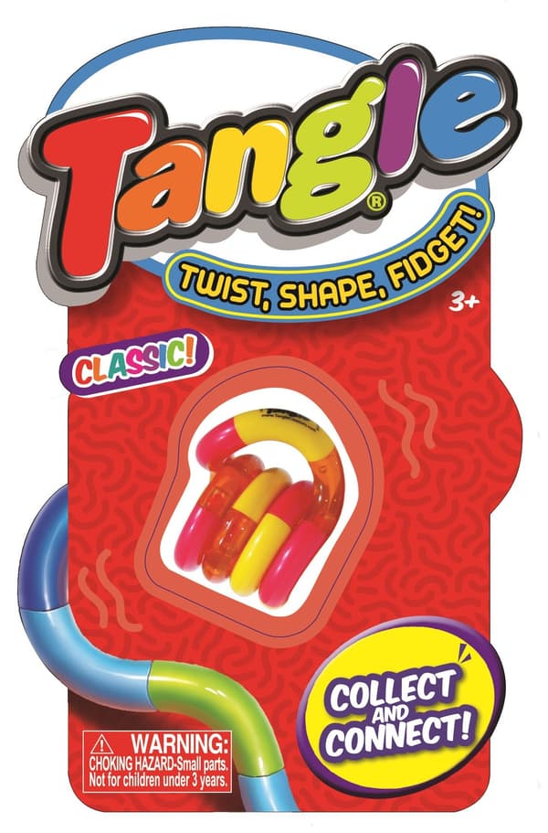 Tangle Classic Rød og Orange