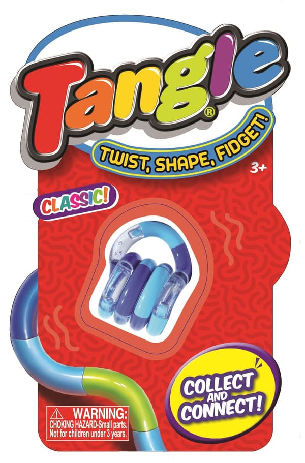 Tangle Classic Rød og Orange