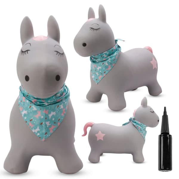 SUN BABY Jumpy-pomppueläin PONY nen pumpun kanssa, harmA