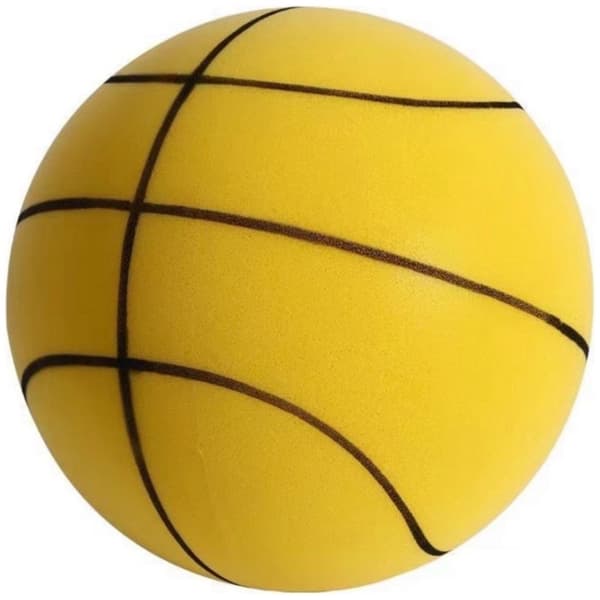 Blød Basketball Basketball til Børn MASTER 18 cm Gul