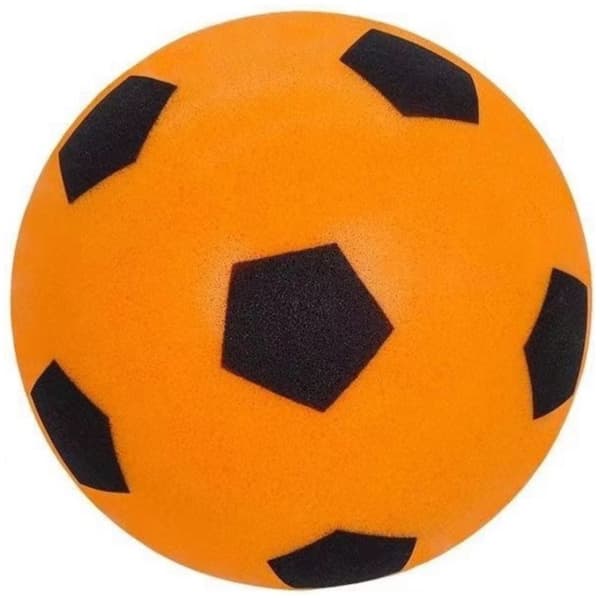 Mjuk, hållbar fotboll för barn MASTER 21 cm, Orange