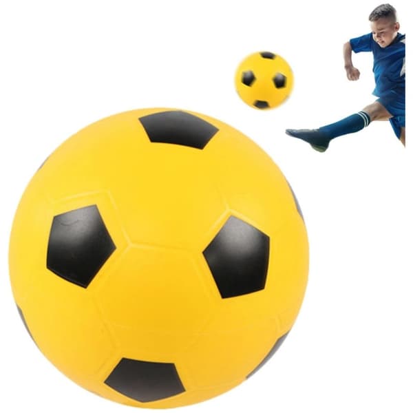 Mjuk, hållbar fotboll för barn MASTER 21 cm Gul