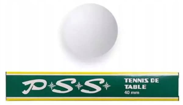 SÆT MED 6 BORDTENNISBOLD Z9844 GAZELO