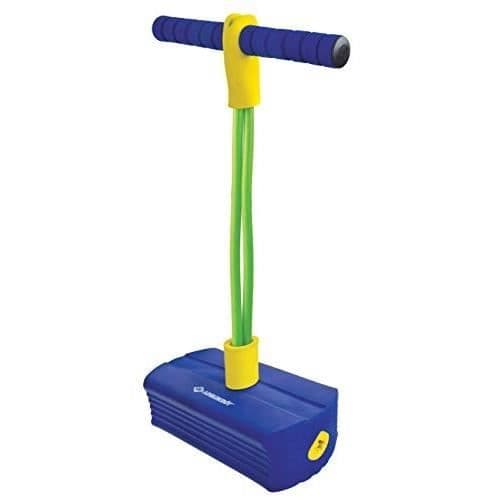 Skumhoppsticka - Schildkröt - Fun Jumper - Blå, grön och gul - För barn - Från 3 år