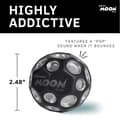 Miniatyrbild 3 av 4: Ballonghopparm - hophoppspinne Waboba - AZ-322-S - Moon Ball Fotbollssilver 65 mm
