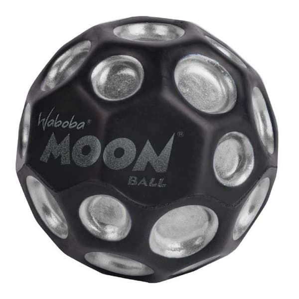 Ballonghopparm - hophoppspinne Waboba - AZ-322-S - Moon Ball Fotbollssilver 65 mm
