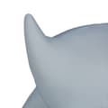 Miniatyrbild 6 av 6: Relaxdays djurhoppare med luftpump, i form av en triceratops, max last 50 kg, utan BPA, för barn, grå