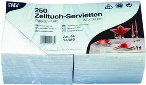 Papstar 14486 - Vit - Mjukpapper - Enfärgad - 31 g/m² - FSC - 330 mm (14486)