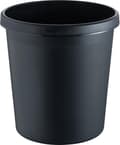 Pikkukuva 1 / 3: HELIT Roskakori - 18 litraa - Muovi - Musta - sxh 310x320 mm
