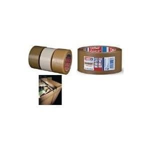 tesapack förpackningstejp 4124, tillverkad av PVC, 38 mm x 66 m, extremt rivbeständig, starkt lim, lim av naturgummi, - 1 st (04124-00014-00)