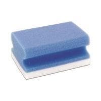 Franken GmbH Z1945 - Universal rengöringssvamp X-Wipe!, 7 x 4,5 x 9,5 cm, blå/vit, 2 st.