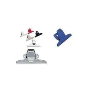 MAUL brevklämma i metall, svart, bredd: 125 mm, klämbredd: 30 mm (21012-90)