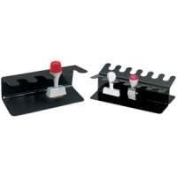 Maul stämpelhållare rak, för 12 stämplar, metall, reptålig, dubbelsidig, 225 x 120 x 65 mm, svart