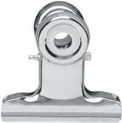 MAUL brevklemme lavet af metal, farve: nikkel, bredde: 30 mm, spændebredde: 10 mm, selvbetjeningsemballage (21730-96)