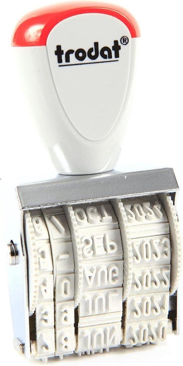 Trodat Classic 1010 Datumstämpel 26 X 4 Mm (BxH) Silver