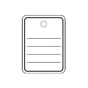 HERMA Varuetikett - namnetiketter - vit - 48 x 65 mm 1000 etikett(er) (6842)