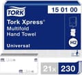 Miniatyrbillede 1 af 4: TORK 150100 Papirhåndklæder Hvid 21 stk.