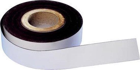 magnetoplan magnetbånd, PVC, hvid, 35 mm x 30 m tykkelse: 0,6 mm, til mærkning af planlægningstavler (51053335)