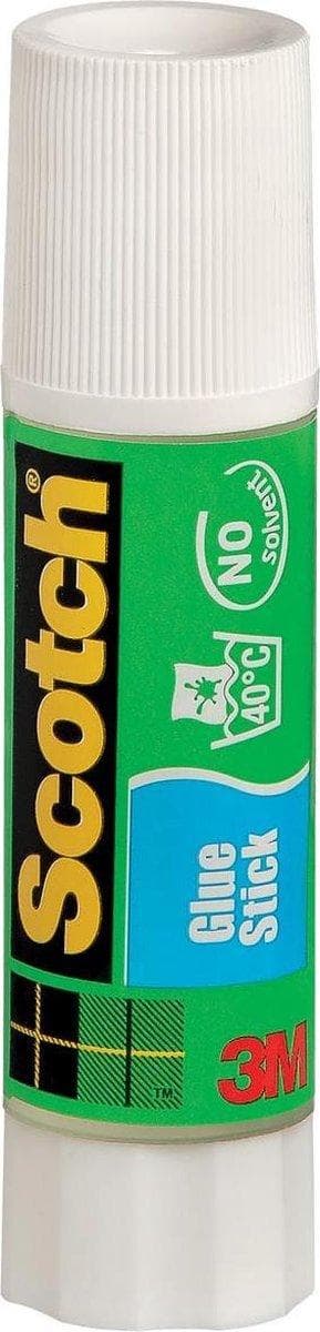 Scotch Glue Stick - 3M - Til papir og pap - 8 gram