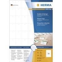 HERMA Special - perforerade pappersetiketter - vit - 30 x 37 mm 5600 st. (100 ark x 56) (8044)