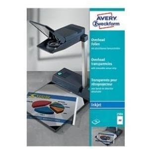 Avery - Transparent film - A4 (210 x 297 mm) - 50 st. (2504)