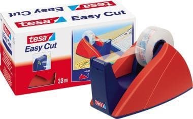 TESA 57421-00 tape dispenser blå - rød (57421-00000-03)